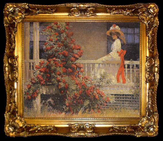 framed  Philip Leslie Hale THe Crimson Rambler, ta009-2